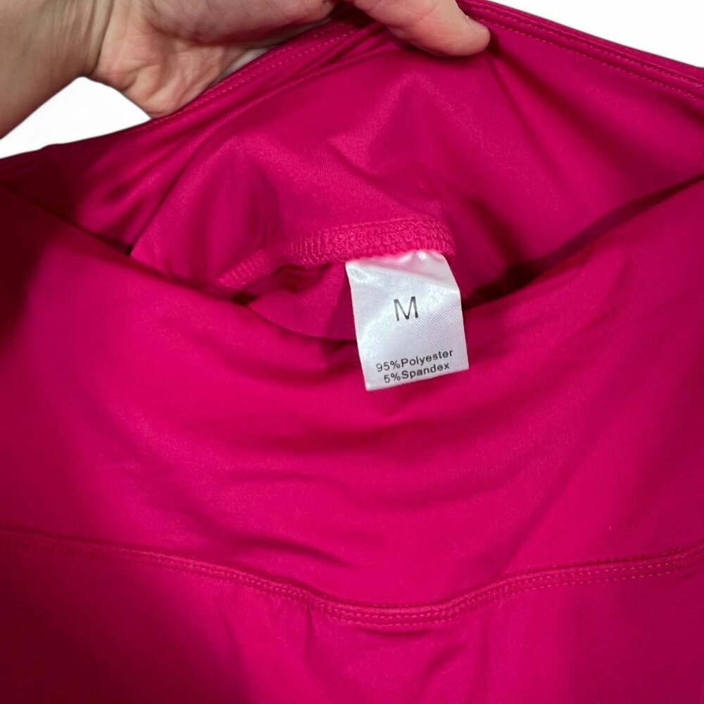 Shein Activewear Pink Skort Mini Skirt Tennis‎ Size M - Picture 3 of 4